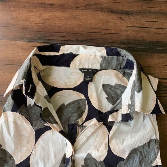 Ann Taylor Sleeveless Printed Dress Size XS - Picture 6 of 8